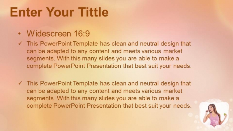 Chocolate Powerpoint Design Template