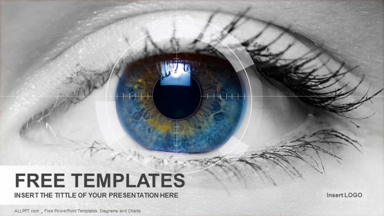 Colored Eye Medical PowerPoint Templates + Download Free