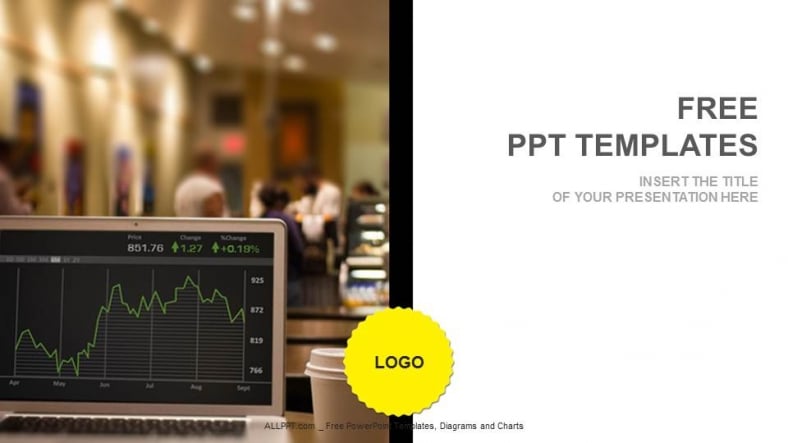 powerpoint templates stock market free