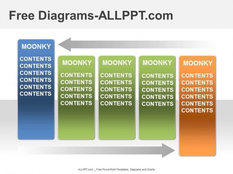 Matrix-Arrow-PPT-Diagram