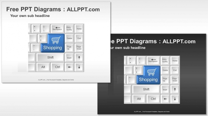 Free-Keyboard-Graphic-PPT- Diagrams- (3)