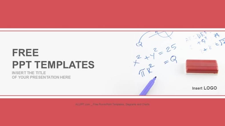 Math Ppt Template from www.free-powerpoint-templates-design.com