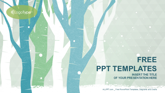 Winter Powerpoint Template Free from www.free-powerpoint-templates-design.com