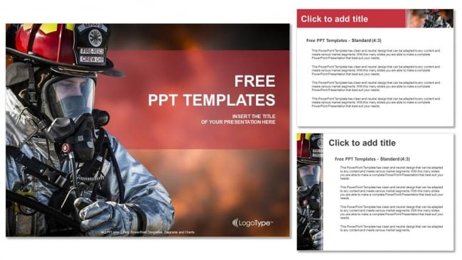 Firefighter-searching-for- survivors-PPT-Templates (4)