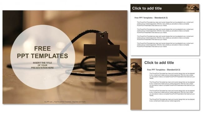 simple-wooden-Christian-cross-necklace-PowerPoint-Templates (4)