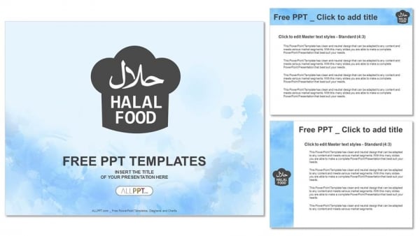Halal Food Powerpoint Templates