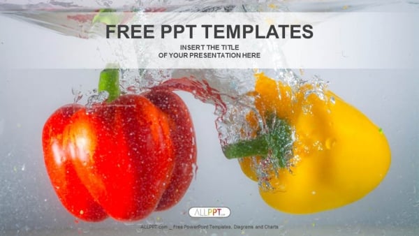 Free Food Powerpoint Templates Design