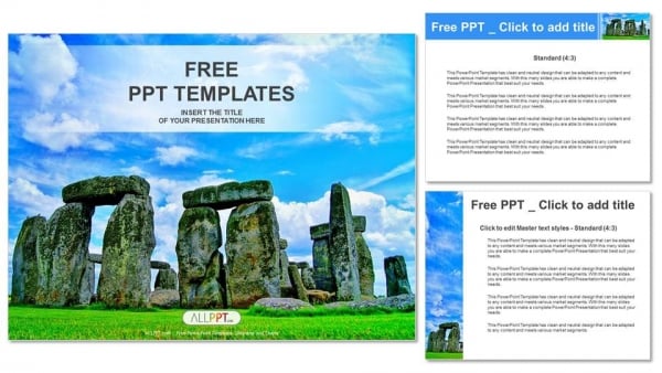 Stonehenge an ancient prehistoric stone monument PowerPoint (4)