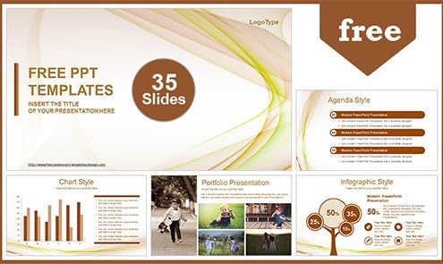 11 Background Ppt  Tema  Warna  Coklat  Rudi Gambar 