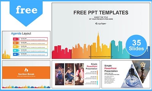 Free Real Estate Powerpoint Templates Design