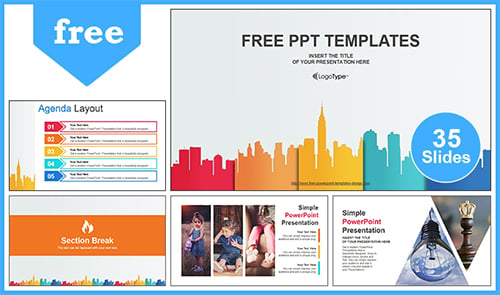 Powerpoint free template 66 Best