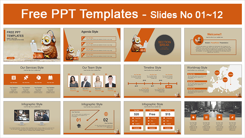 Computer Education Concept PowerPoint Template-Preview-01