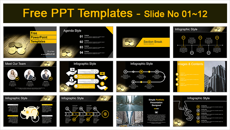 Free Make Money Finance Powerpoint Templates Are Fully Editable