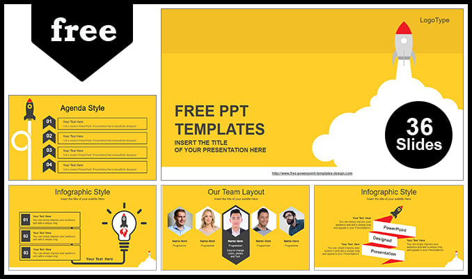 Infographic Template Powerpoint Free from www.free-powerpoint-templates-design.com