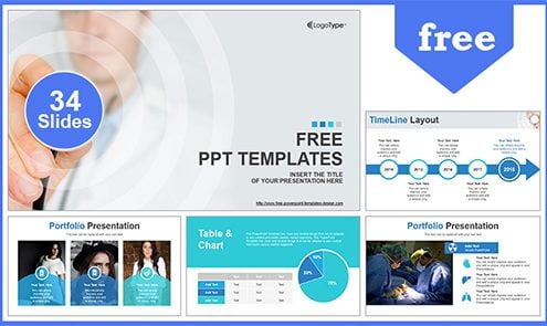 Free Best Medical Powerpoint Templates With Professional 55 Slides