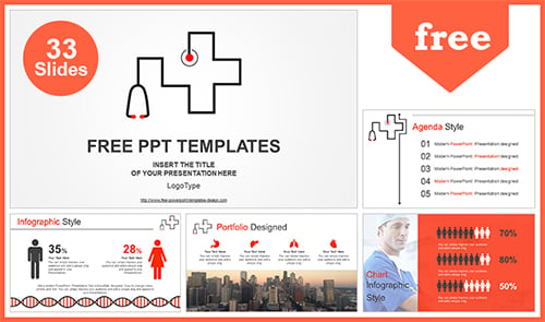 Free Best Medical Powerpoint Templates With Professional 55 Slides