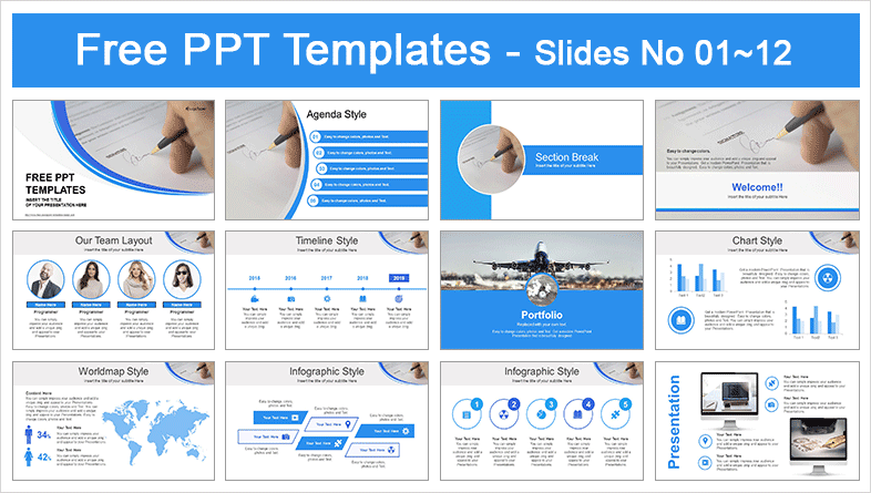 Signing Document PowerPoint Template-Preview-01