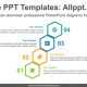 Attached hexagon PowerPoint Diagram Template-list image