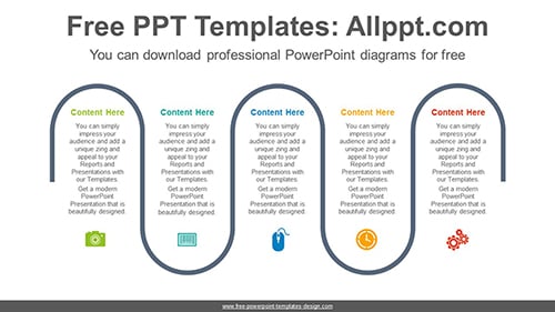 Five-Flow-Process-PowerPoint-Diagram-Template-list-image