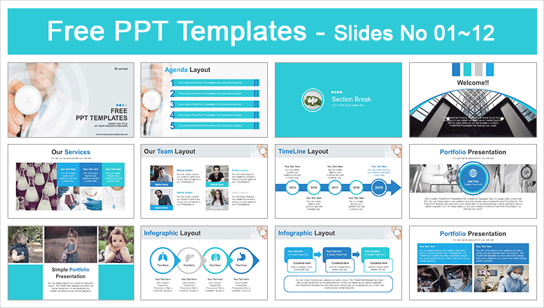 Scientific Researcher Medical Powerpoint Template