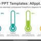 Thermometer bar chart PowerPoint Diagram Template-list image