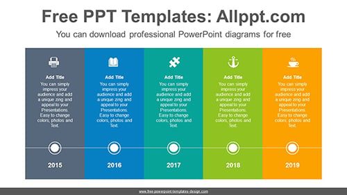 Vertical banner list PowerPoint Diagram Template-list image