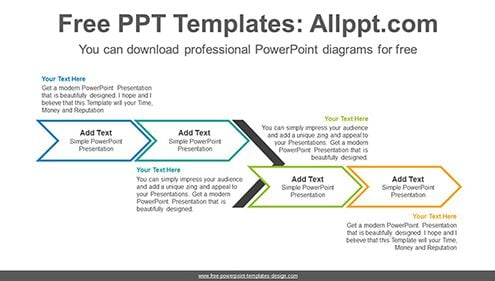 Chevron arrow PowerPoint Diagram Template-list image