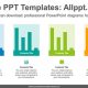 Colorful vertical bar chart PowerPoint Diagram Template-list image