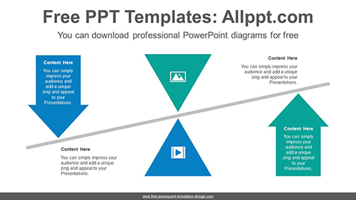 Equilibrium Arrow Type PowerPoint Diagram Template-list image