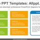 Simple color text-box PowerPoint Diagram Template-list image