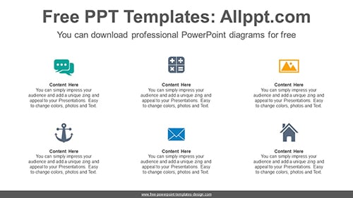 Simple icon list PowerPoint Diagram Template-list image