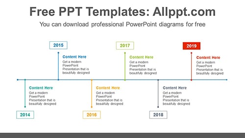 Simple line PowerPoint Diagram Template-list image