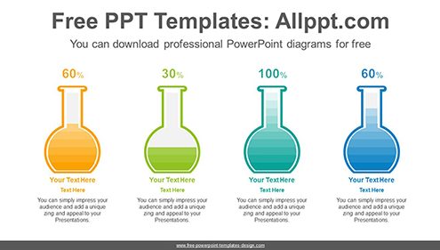 Test tube PowerPoint Diagram Template-llist image