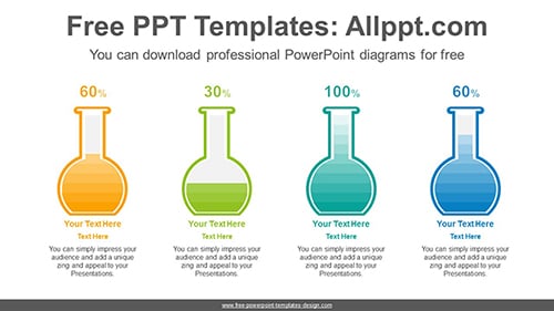 Test tube PowerPoint Diagram Template-llist image