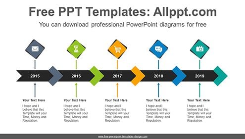 Chevron bar PowerPoint Diagram Template-list image