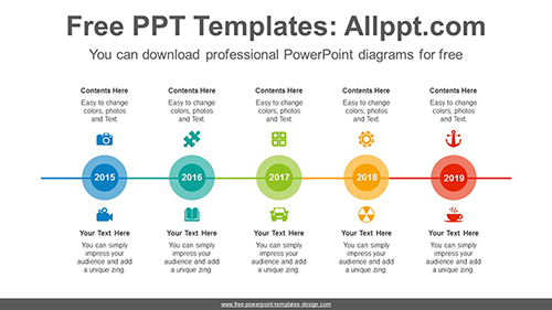 Overlap circle PowerPoint Diagram Template-list image