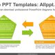 Pentagonal text box PowerPoint Diagram Template-list image