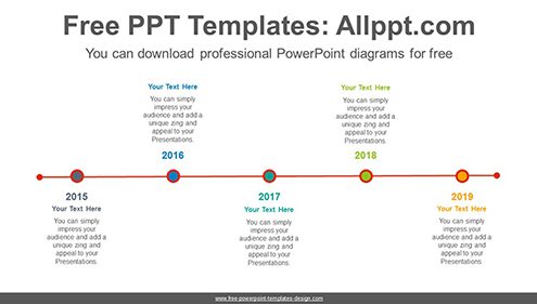 Simple dot point PowerPoint Diagram Template-list image