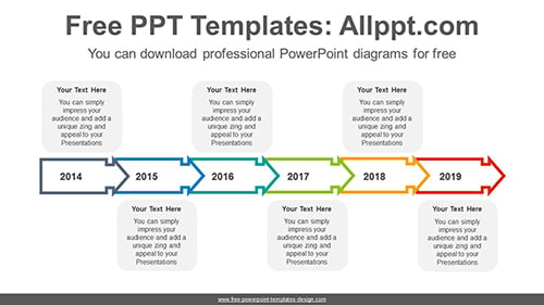 Text box arrow PowerPoint Diagram Template-list image