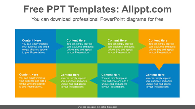 Text box progress PowerPoint Diagram Template-post image