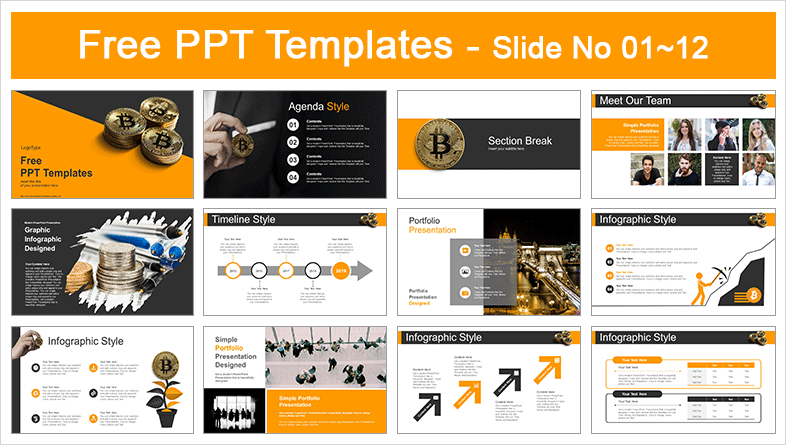 bitcoin ppt template free