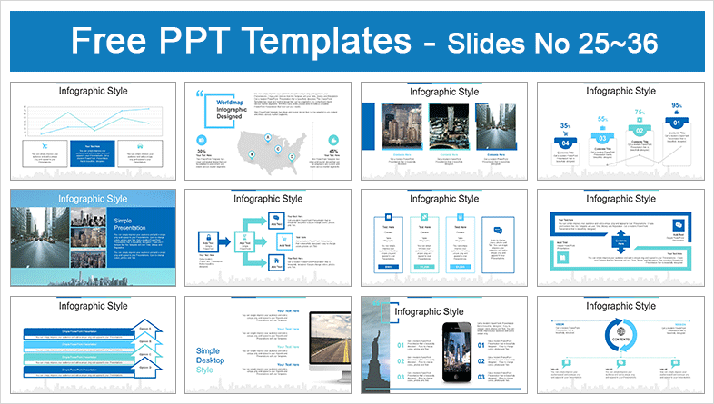 Statue-of-Liberty-New-York-Skyline-PowerPoint-Templates-Preview (3)