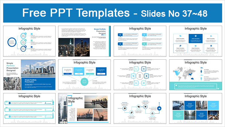 Statue-of-Liberty-New-York-Skyline-PowerPoint-Templates-Preview (4)
