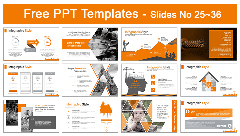 Silhouette-of-Construction-Worker-Industry-PowerPoint-Templates-03
