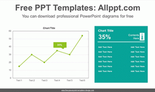 Banner highlight line chart PowerPoint Diagram Template-list-image