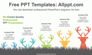 Change-deer-antlers-PowerPoint-Diagram-Template-list-image