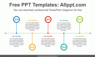 Five-line-circles-PowerPoint-Diagram-Template-list-image