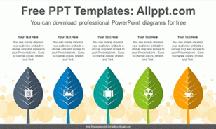 Five-trees-list-PowerPoint-Diagram-Template-list-image