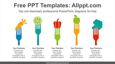Fork-food-list-PowerPoint-Diagram-Template-list-image