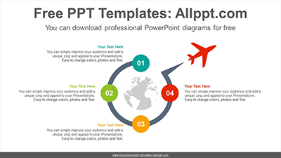 Four-radial-circle-PowerPoint-Diagram-Template-list-image